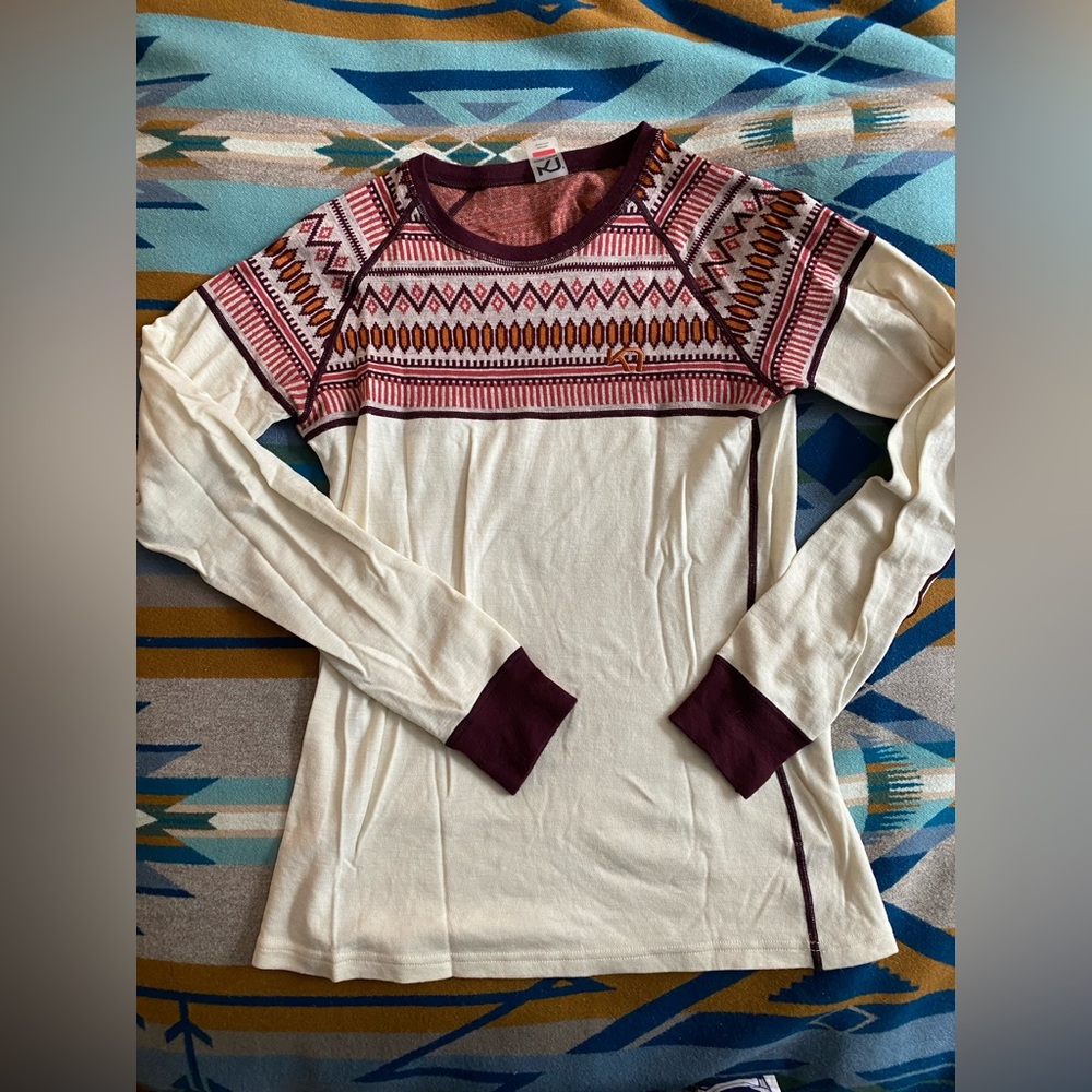 Kari Traa Wool Baselayer Fair-isle W’s L